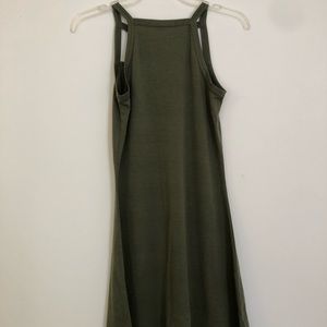 Olive Green Dress